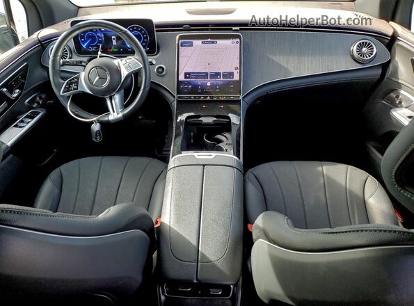 4JGGM2BBXPA031432 2023 MERCEDES-BENZ EQE Black Widok deski rozdzielczej