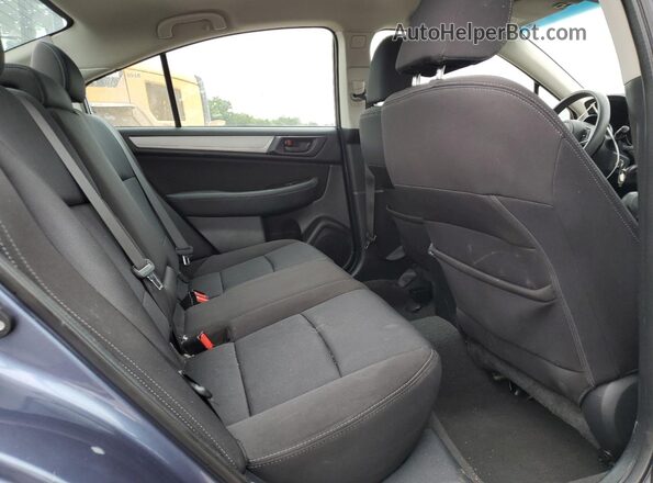 4S3BNAA66J3044541 2018 SUBARU LEGACY Blue უკანა სავარძლების ხედი