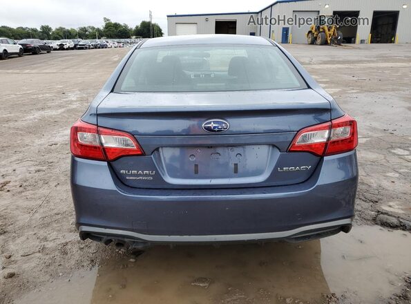4S3BNAA66J3044541 2018 SUBARU LEGACY Blue უკანა ხედი