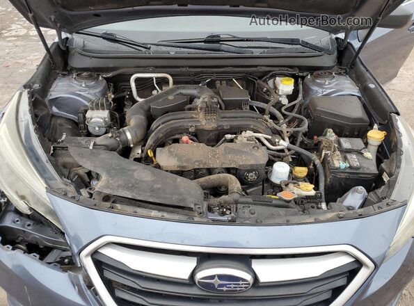 4S3BNAA66J3044541 2018 SUBARU LEGACY Blue უკანა სალონის ხედი
