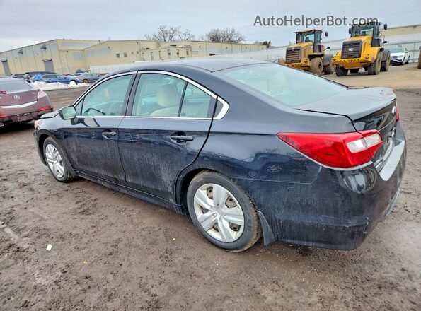 4S3BNAA68G3048390 2016 SUBARU LEGACY Черный Задняя левая четверть