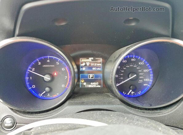 4S3BNAC64H3063743 2017 SUBARU LEGACY Gray ხელსაწყოთა პანელის ხედი