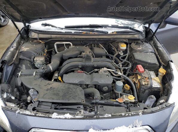 4S3BNAC64H3063743 2017 SUBARU LEGACY Gray უკანა სალონის ხედი