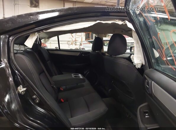 4S3BNAC66H3061718 2017 SUBARU LEGACY Black VIN კოდის სტიკერის ხედი