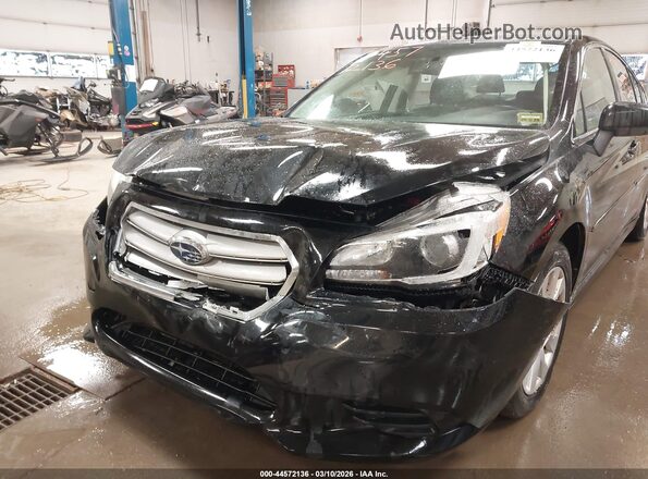 4S3BNAC66H3061718 2017 SUBARU LEGACY Black წინა ხედი