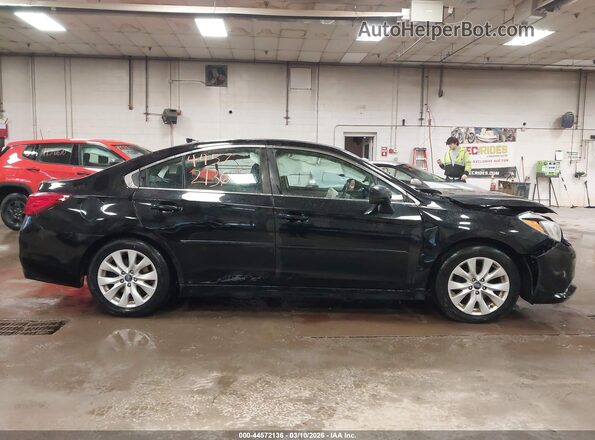 4S3BNAC66H3061718 2017 SUBARU LEGACY Black უკანა სალონის ხედი