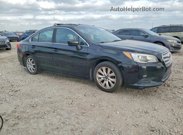 4S3BNAC66H3065140 2017 SUBARU LEGACY Black Передня права чверть