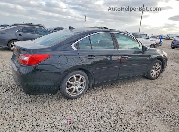 4S3BNAC66H3065140 2017 SUBARU LEGACY Black Задня права чверть