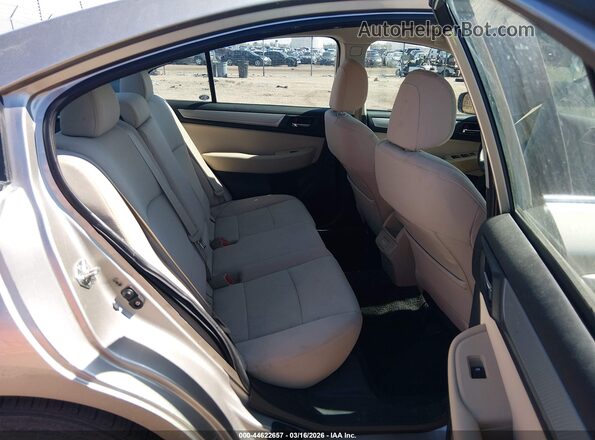4S3BNAF62J3029642 2018 SUBARU LEGACY Gray Widok naklejki z numerem VIN