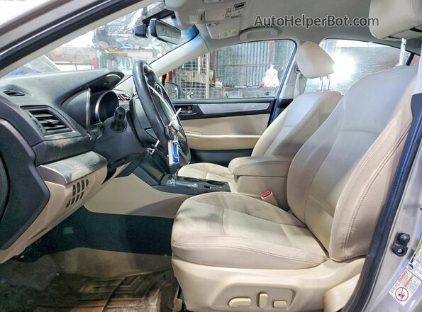 4S3BNAF65H3058997 2017 SUBARU LEGACY Tan Widok wnętrza z przodu