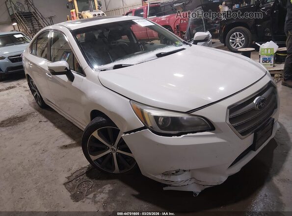 4S3BNAN60G3007634 2016 SUBARU LEGACY White Դիմացի տեսք