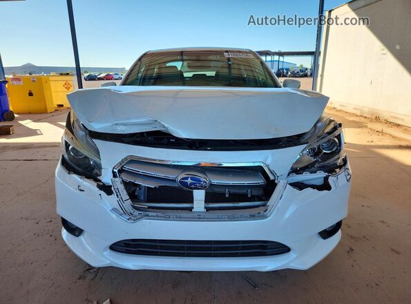 4S3BNAN66H3058542 2017 SUBARU LEGACY White წინა ხედი