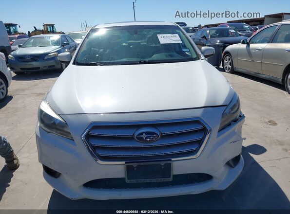4S3BNAN67H3004151 2017 SUBARU LEGACY Белый Вид щитка приборов