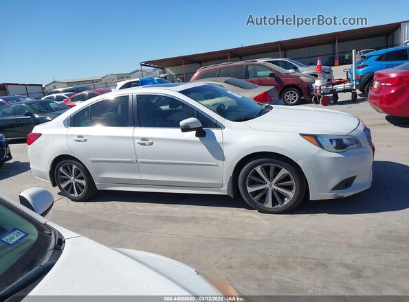 4S3BNAN67H3004151 2017 SUBARU LEGACY Белый Вид задней части салона