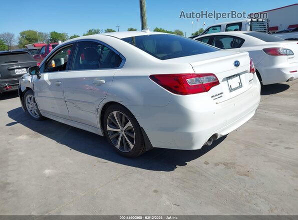 4S3BNAN67H3004151 2017 SUBARU LEGACY Белый Задняя левая четверть