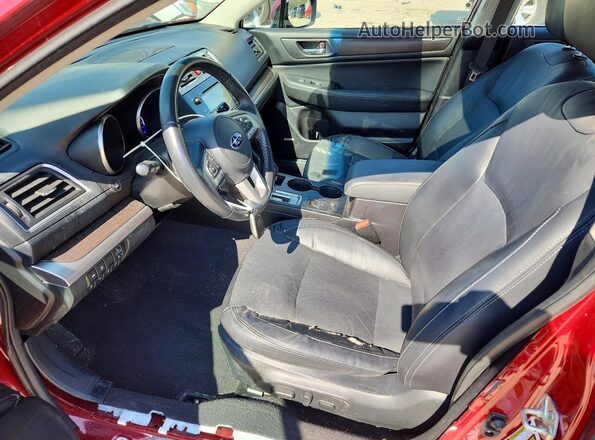4S3BNAN6XH3044918 2017 SUBARU LEGACY Red Widok wnętrza z przodu