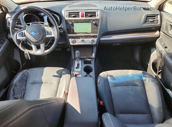 4S3BNAN6XH3044918 2017 SUBARU LEGACY Red Widok deski rozdzielczej