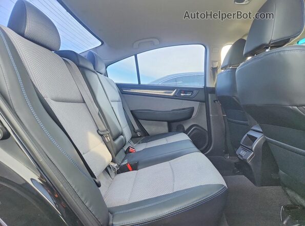 4S3BNAR62K3028844 2019 SUBARU LEGACY Black Rear seats view