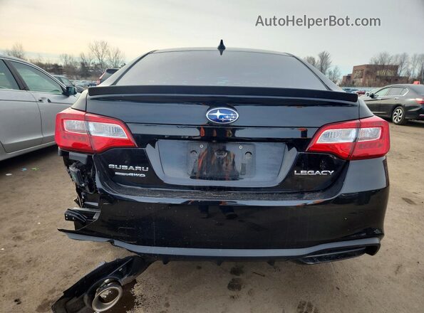 4S3BNAR62K3028844 2019 SUBARU LEGACY Black Rear view