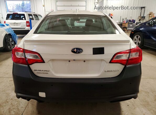 4S3BNAS66J3036891 2018 SUBARU LEGACY Белый Вид сзади