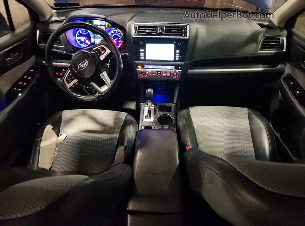 4S3BNAS68H3037115 2017 SUBARU LEGACY Blue Առջևի վահանակի տեսք