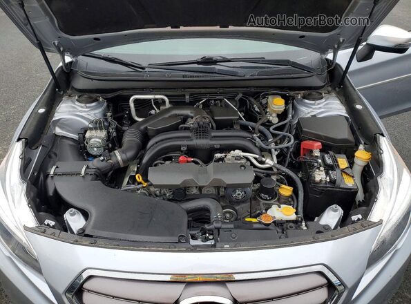4S3BNAS69H3065246 2017 SUBARU LEGACY Silver Rear interior view