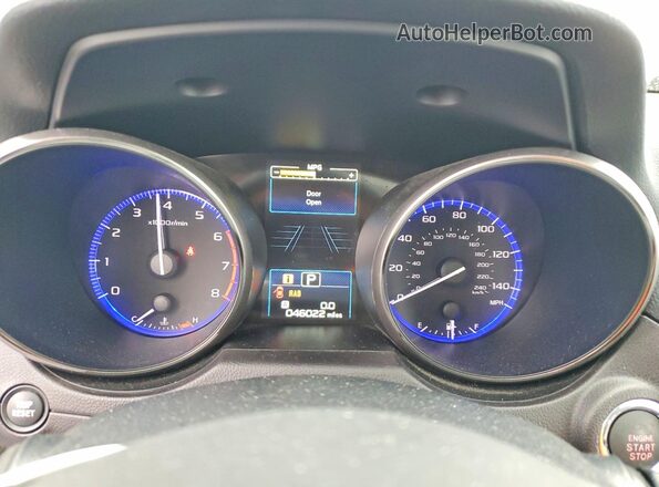 4S3BNAS69H3065246 2017 SUBARU LEGACY Silver Instrument cluster view