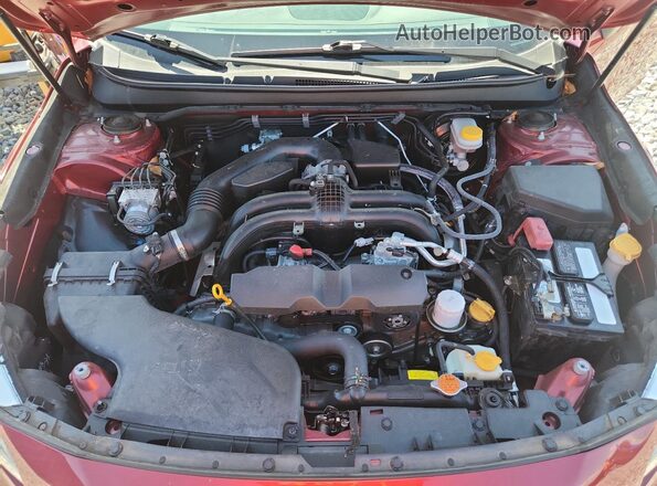 4S3BNBF6XG3033422 2016 SUBARU LEGACY Maroon Widok wnętrza z tyłu