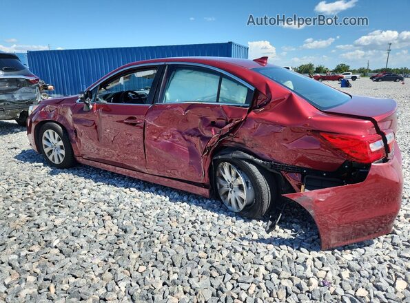 4S3BNBF6XG3033422 2016 SUBARU LEGACY Maroon Tył lewy