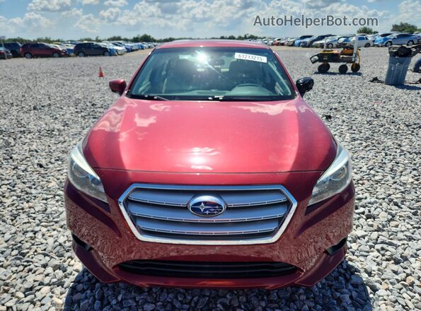 4S3BNBF6XG3033422 2016 SUBARU LEGACY Maroon Widok z przodu