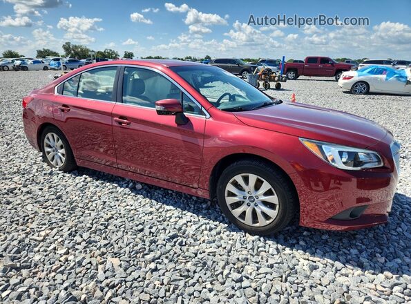 4S3BNBF6XG3033422 2016 SUBARU LEGACY Maroon Przód prawy