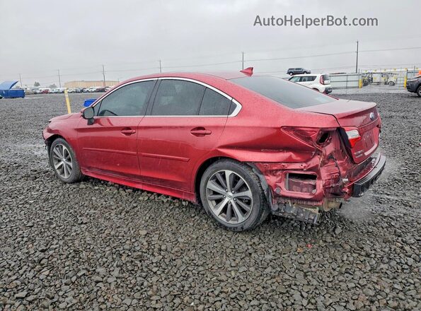 4S3BNEN62K3012589 2019 SUBARU LEGACY Red Հետևի ձախ