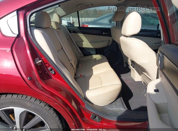 4S3BNEN6XH3016561 2017 SUBARU LEGACY Maroon VIN კოდის სტიკერის ხედი