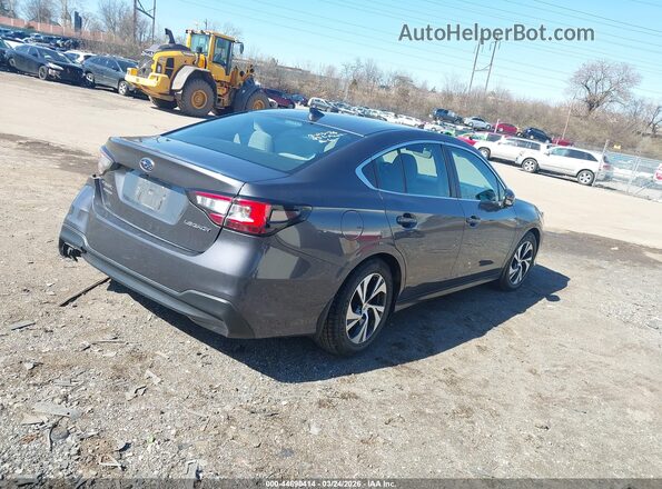 4S3BWAC61L3023125 2020 SUBARU LEGACY Gray Задня права чверть