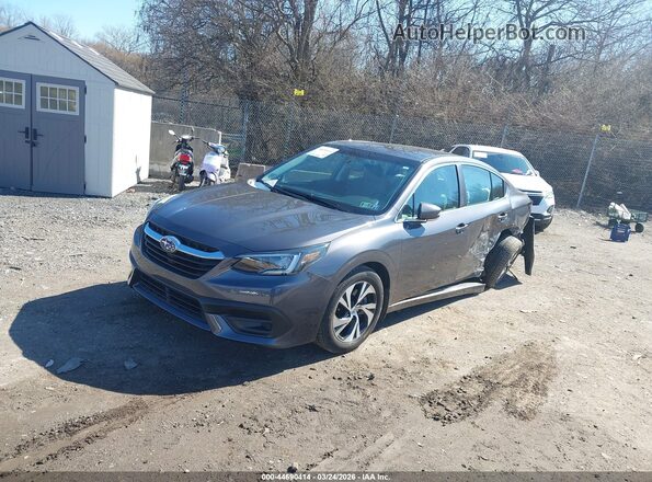 4S3BWAC61L3023125 2020 SUBARU LEGACY Gray Передня ліва чверть