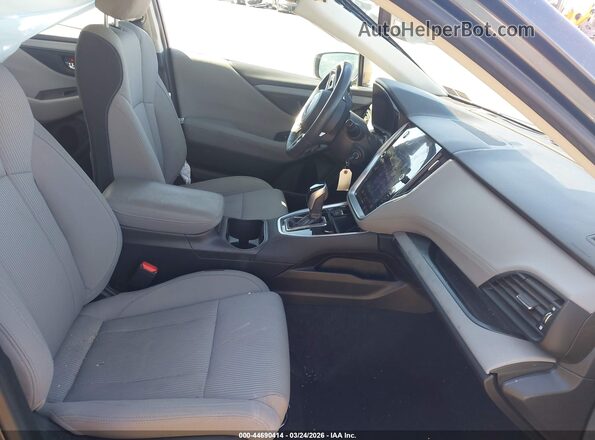 4S3BWAC61L3023125 2020 SUBARU LEGACY Gray Вид салону спереду