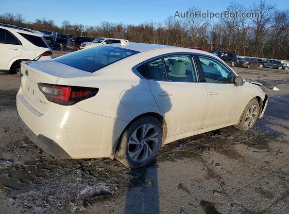 4S3BWAC67L3027762 2020 SUBARU LEGACY White Հետևի աջ