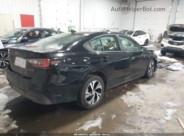 4S3BWAD68R3010959 2024 SUBARU LEGACY Черный Задняя правая четверть