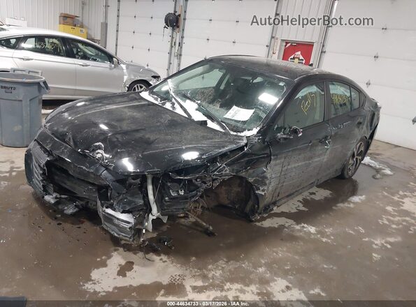 4S3BWAD68R3010959 2024 SUBARU LEGACY Черный Передняя левая четверть