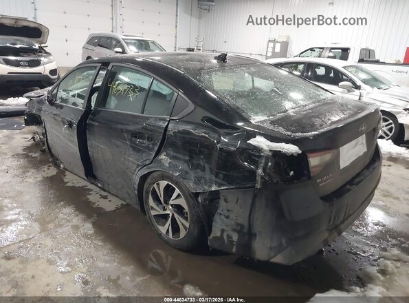 4S3BWAD68R3010959 2024 SUBARU LEGACY Черный Задняя левая четверть