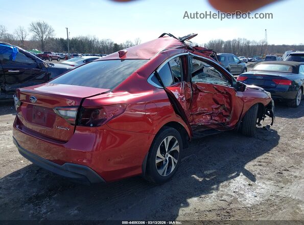 4S3BWAE69L3017182 2020 SUBARU LEGACY Red Trasero derecho
