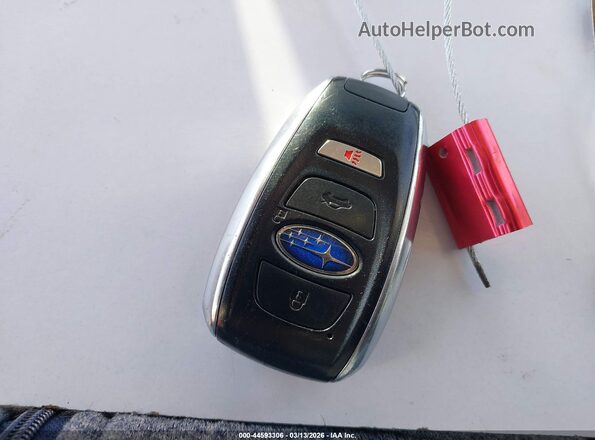 4S3BWAE69L3017182 2020 SUBARU LEGACY Red Vista del salpicadero