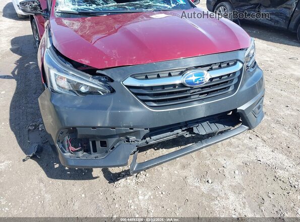 4S3BWAE69L3017182 2020 SUBARU LEGACY Red Vista frontal