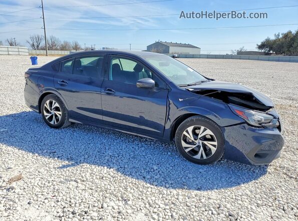 4S3BWAF61R3009844 2024 SUBARU LEGACY Синий Передняя правая четверть