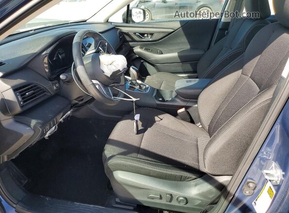 4S3BWAF61R3009844 2024 SUBARU LEGACY Синий Вид салона спереди