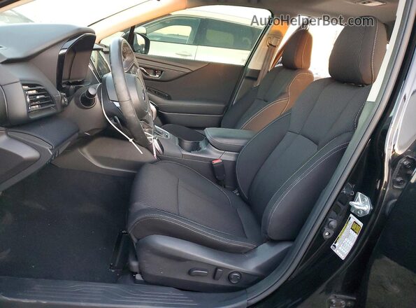 4S3BWAF66P3007777 2023 SUBARU LEGACY Black Front interior view