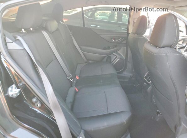 4S3BWAF66P3007777 2023 SUBARU LEGACY Black Rear seats view