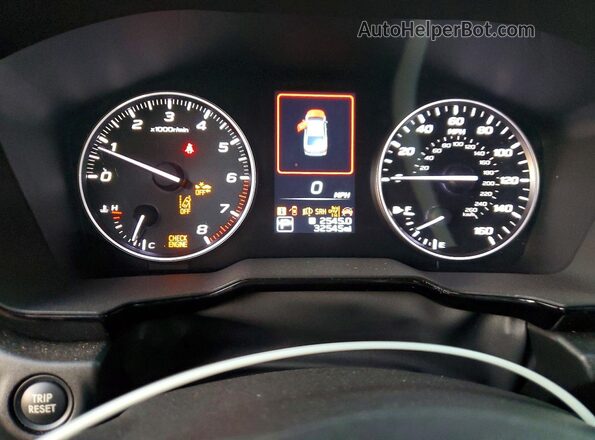 4S3BWAF66P3007777 2023 SUBARU LEGACY Black Instrument cluster view