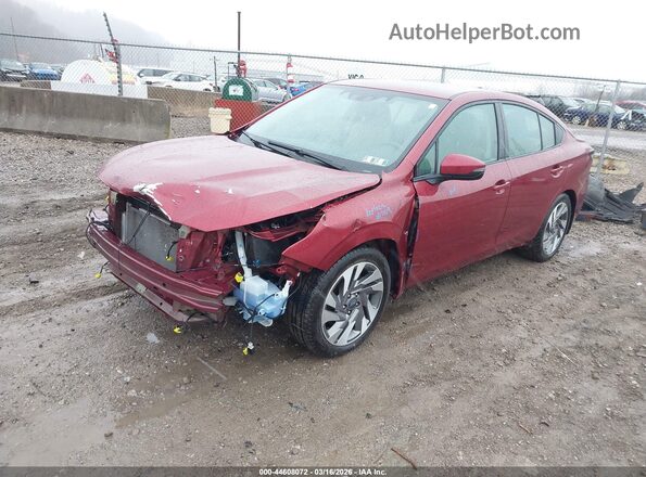 4S3BWAM6XP3009017 2023 SUBARU LEGACY Бордовый Передняя левая четверть
