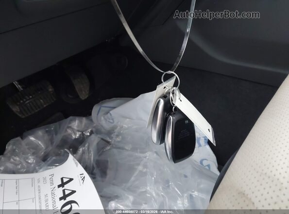 4S3BWAM6XP3009017 2023 SUBARU LEGACY Бордовый Вид панели приборов